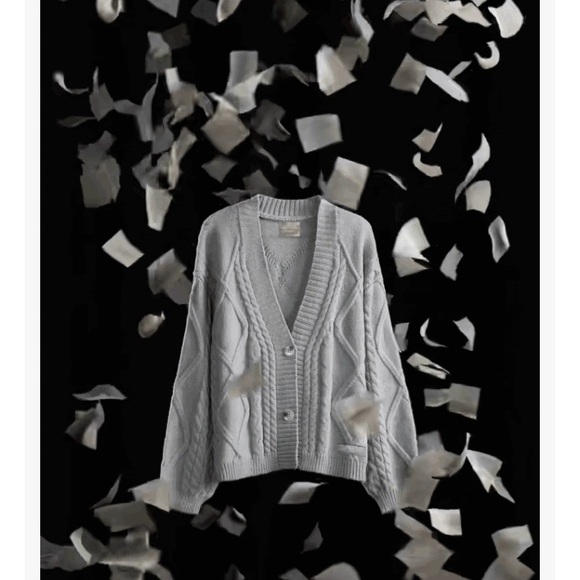 SHIPS IN 24 HRS! Taylor Swift Tortured Poets Dept Cardigan TTPD M / L NEW!! - Picture 2 of 8